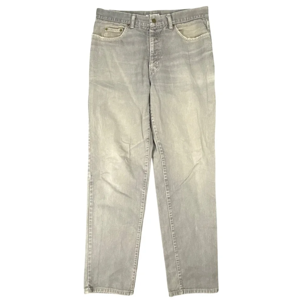 Vintage Guess Jean Georges Marciano Mens 38 Fits‎ 35 Gray High Rise 80s 44001